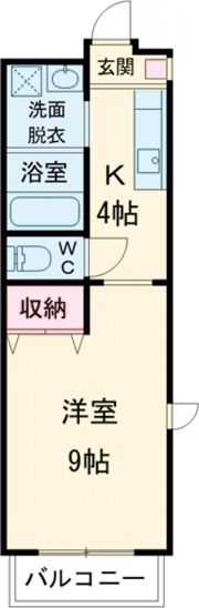 ヒルゲート利平治の間取り画像