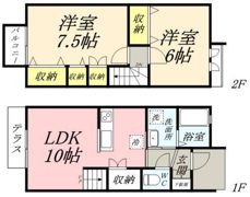 フォレストメゾン上柴の間取り画像