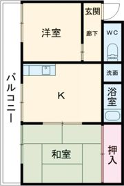 An palaceの間取り画像