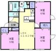 グランドソレイユⅡの間取り画像