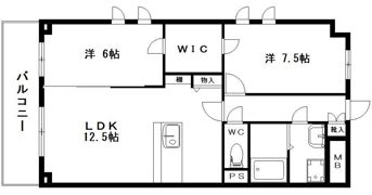 ラシュレの間取り画像