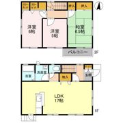 三栄貸家の間取り画像