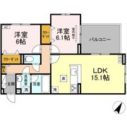 フェリーチェの間取り画像