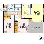 フェリーチェの間取り画像