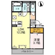 ユニ ステイ弐番館の間取り画像