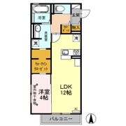 パルメゾンの間取り画像