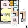 ISLAND M's (ｱｲﾗﾝﾄﾞｴﾑｽﾞ)の間取り画像