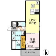 ノクターン内山の間取り画像