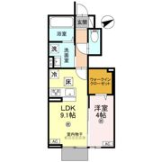 Anpool A棟の間取り画像