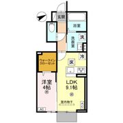 Anpool B棟の間取り画像