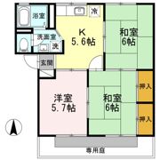 ノーブル清水 B棟の間取り画像