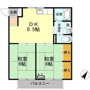 セジュール熊野 C棟の間取り画像