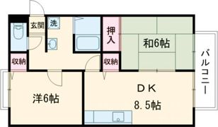 ハイツげんの間取り画像