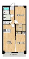 Crest Linkの間取り画像