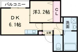 ジーメゾン寝屋川アベニールの間取り画像