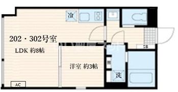 Skuld神楽坂の間取り画像
