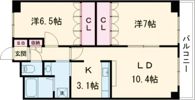 サウス23の間取り画像