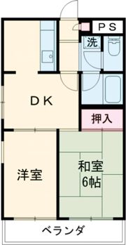 カーサフィオナの間取り画像