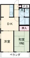 カーサフィオナの間取り画像