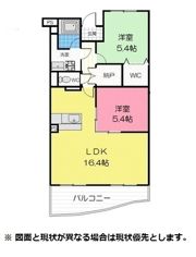 ヒラソールの間取り画像