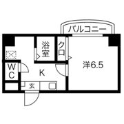 万宝マンションの間取り画像