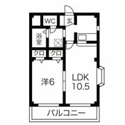 N’sハイツの間取り画像