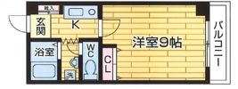 ハイツ細田の間取り画像
