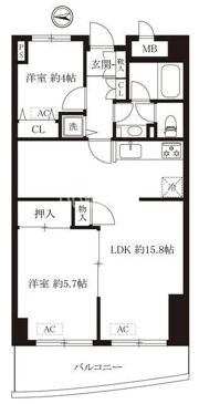 鶴見ワンダーランドの間取り画像