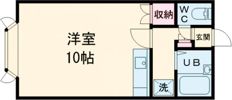 ノースウエストⅠの間取り画像