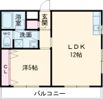 対中ハイツの間取り画像