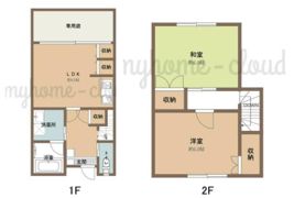 ラカーサ井上の間取り画像