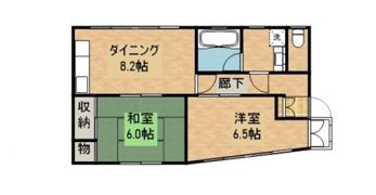 福元屋ビルの間取り画像