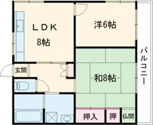 中本マンションの間取り画像