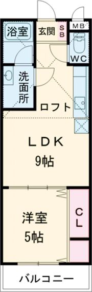 フジパレス牧野の間取り画像