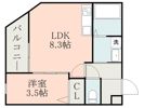 LinkCrest谷山電停南の間取り画像