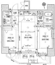 VERIDIQUE八王子横山町の間取り画像