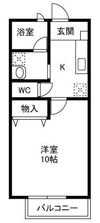 グリーンヒルズAの間取り画像
