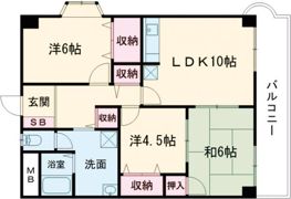 サンドミール泉の間取り画像
