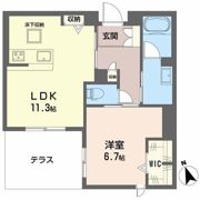 シャーメゾン木の実の間取り画像