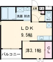 REGALESTプルミエール坪井の間取り画像