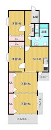 ビュークレスト霧ケ丘の間取り画像