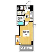 CITY SPIRE布施の間取り画像