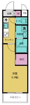 グランコモド小田急相模原の間取り画像