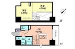 MODERN PALAZZO天神東グランMの間取り画像