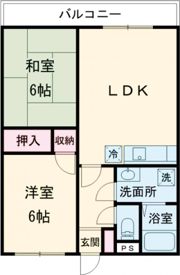 ニューウェーブマンションの間取り画像