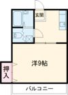 コーポKⅢの間取り画像