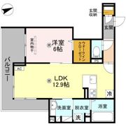 シャルム三国丘の間取り画像