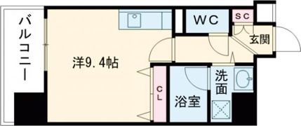 サンクラッソ三ノ宮加納町の間取り画像
