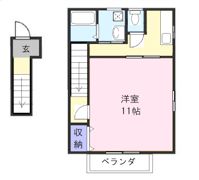 フレンズの間取り画像
