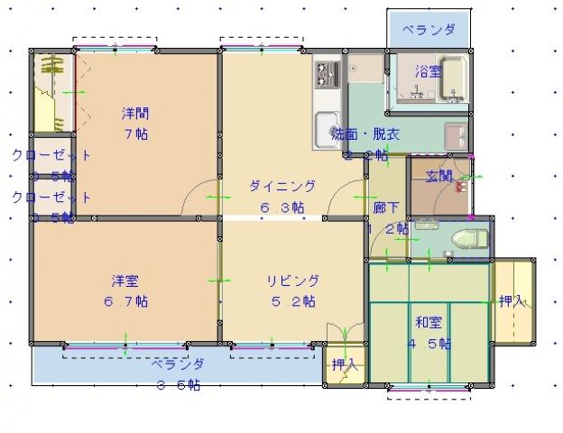 間取図